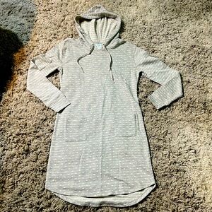 The Limited (live, love, lead) NWT Sz. XS
Dotted hooded sweatshirt dress